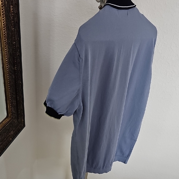 Patrick James Reserve Mens Blue Polo From Romania Size 56 - Picture 10 of 11